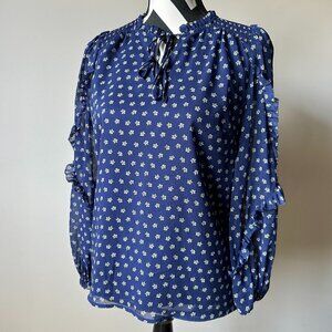 Ditsy floral blouse